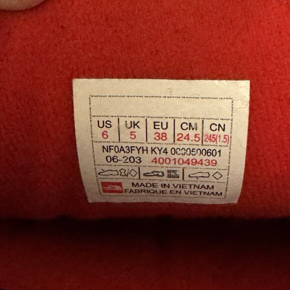 The North Face 400 Heat Seeker Insulated Boy Size 6 Winter Boots - Picture 6 of 6